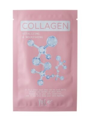 Me lakštinė veido kaukė su kolagenu, 1 vnt.