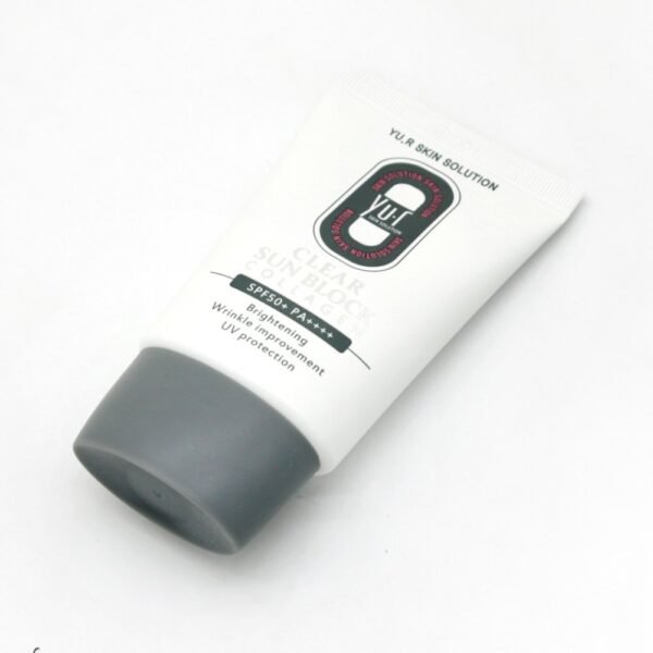 Apsauginis nuo saulės veido kremas su kolagenu SPF 50+ PA++++, 30 ml.