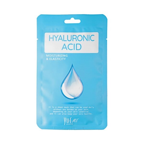 Me lakštinė veido kaukė su hialurono rūgštimi, 1 vnt.